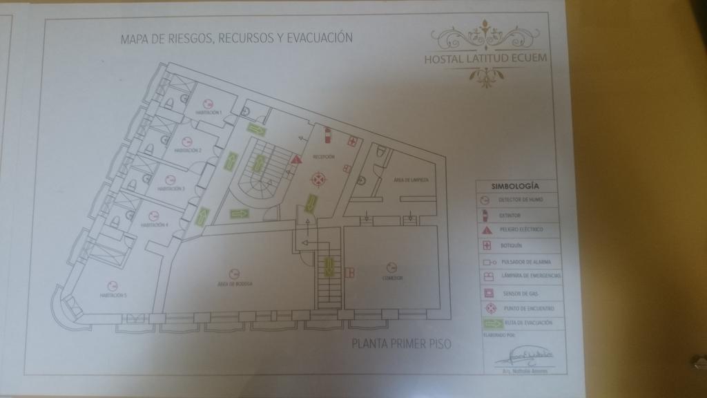 Hostal Latitud Ecuem Quito Exterior photo
